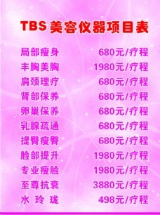 美容項(xiàng)目表 從設(shè)計(jì)到應(yīng)用的全方位指南與資源推薦